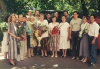 Н.Д.Спирина среди сотрудников в день 100-летнего юбилея Б.Н.Абрамова. 2 августа 1997 года