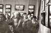 Н.Д. Спирина ведёт экскурсию на выставке картин Н.К. Рериха. Новосибирск, Академгородок. 1975