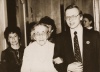Н.Д.Спирина в день своего 80-летия. Слева — Л.М.Мельникова, справа — С.Г.Полтавский. 4 мая 1991 г.