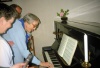Встреча со «старым другом» — пианино фирмы «Schro..der». 4 мая 2001 г.
